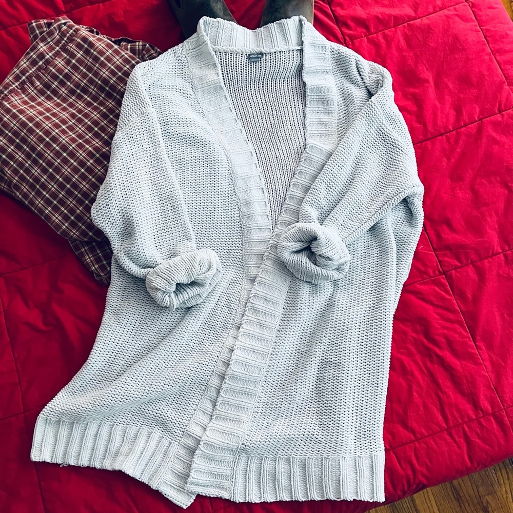 AERIE oversized cardigan chenille